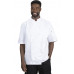 MESH BACK CHEF COAT - 12-CLOTH BUTTONS