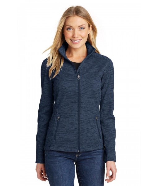 Port Authority ®  Ladies Digi Stripe Fleece Jacket. 