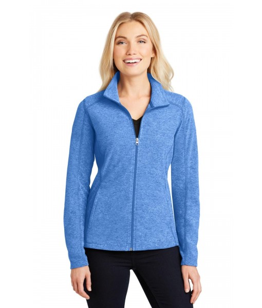 Port Authority ®  Ladies Heather Microfleece Full-Zip Jacket. 