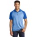 Sport-Tek  ®  PosiCharge  ®  RacerMesh  ®  Raglan Heather Block Polo. 