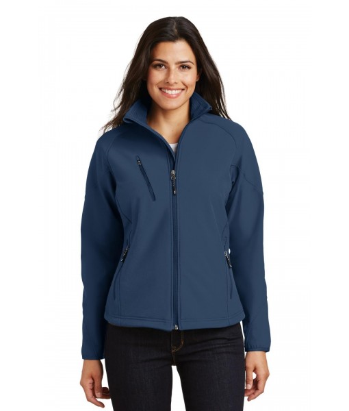 Port Authority ® Ladies Textured Soft Shell Jacket Port Authority ® Ladies Textured Soft Shell Jacket