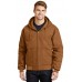 CornerStone ® - Duck Cloth Hooded Work Jacket. CornerStone ® - Duck Cloth Hooded Work Jacket.